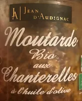 Moutarde bio aux chanterelles