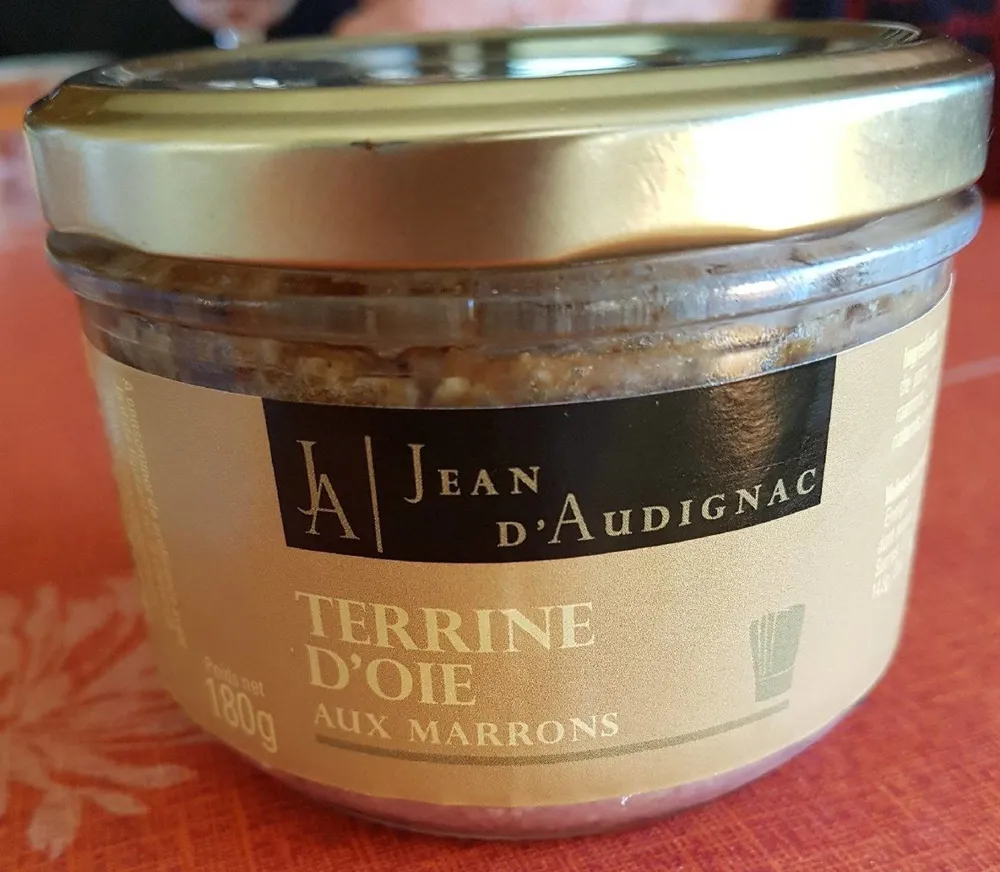Terrine d'oie aux marrons