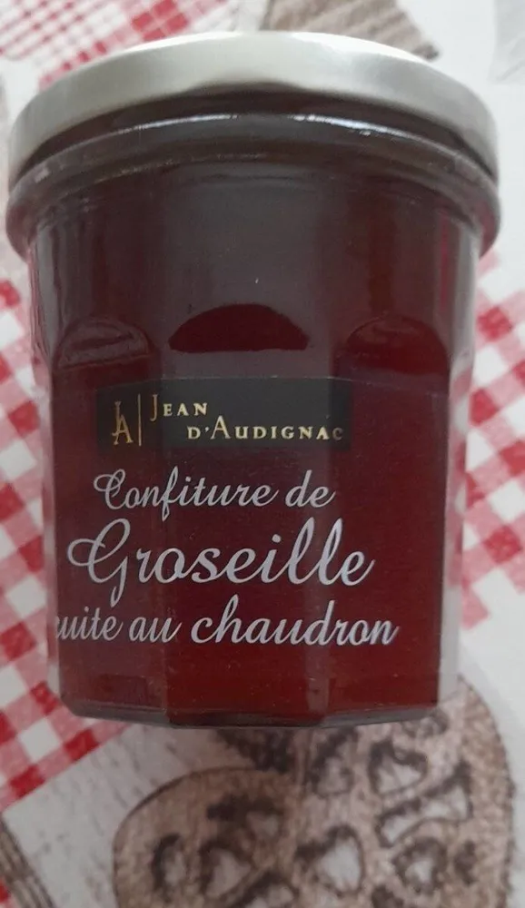 Confiture de groseille cuite au chaudron