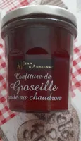 Confiture de groseille cuite au chaudron
