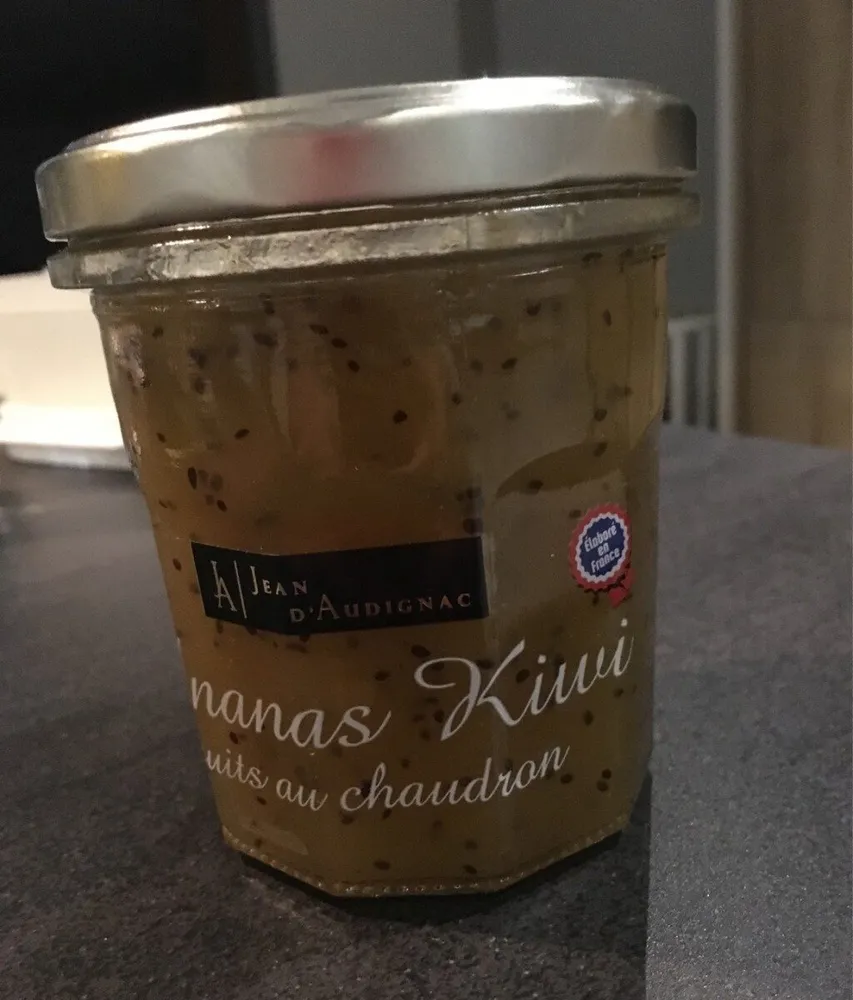 Ananas kiwi cuits au chaudron