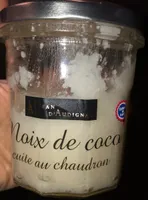 Noix de coco cuite au chaudron