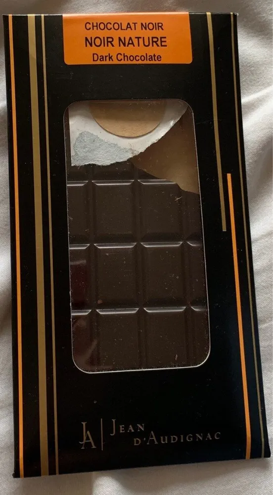 Chocolat noir, Noir nature