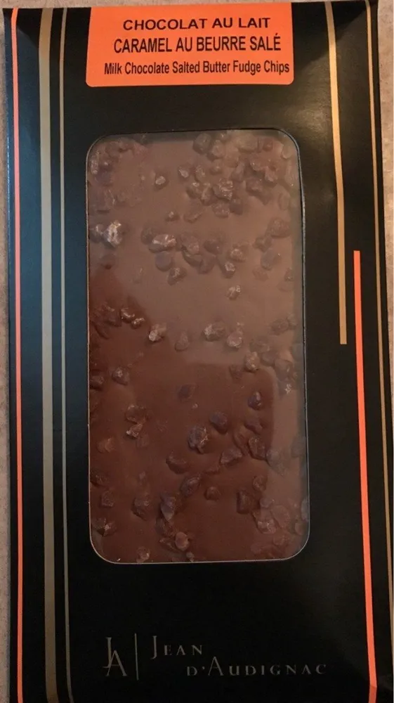 Chocolat au lait caramel beurre salé