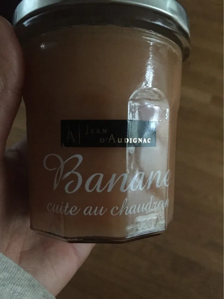 Banane cuite au chaudron