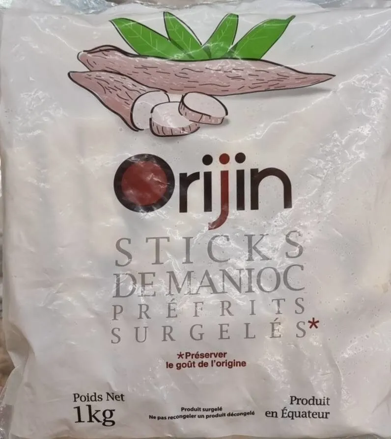 Sticks de Manioc prefrits