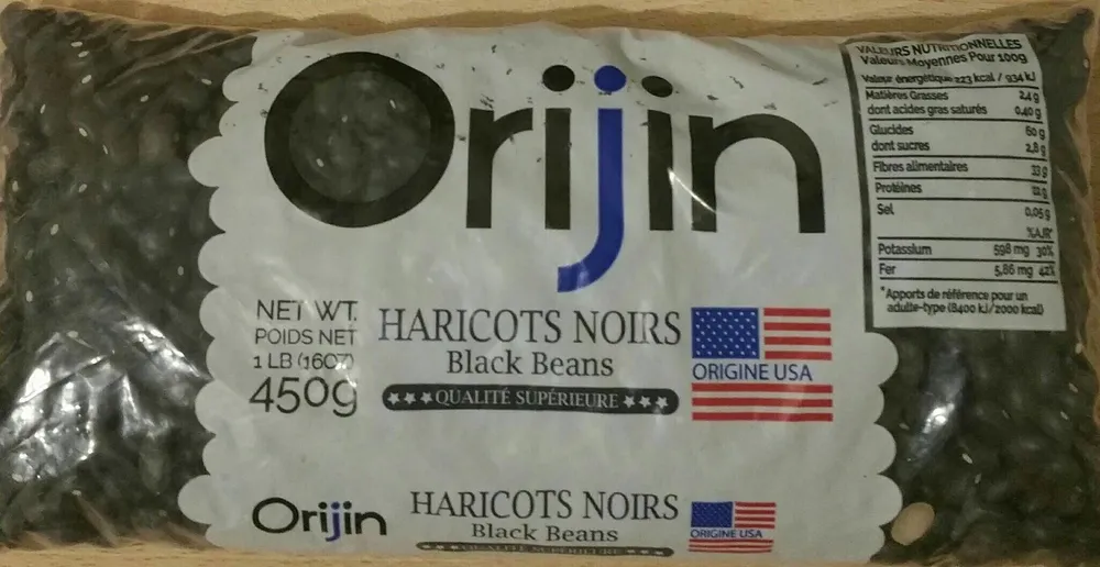 Haricots noirs