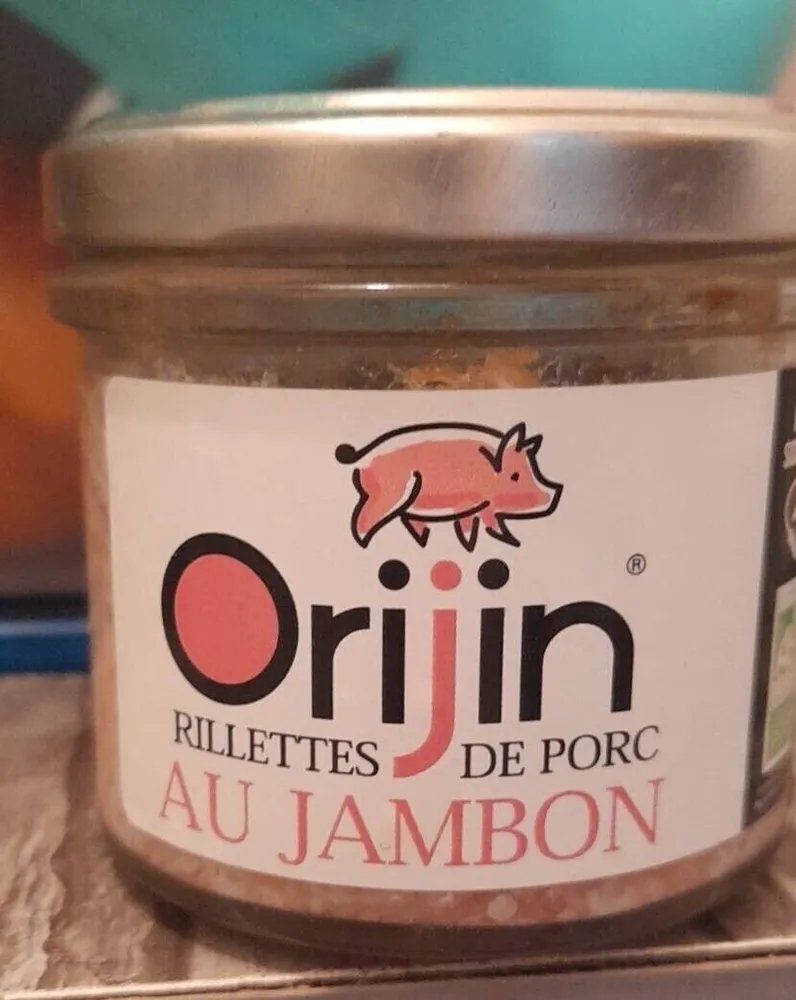 Orijin rillettes de porc