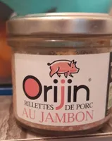 Orijin rillettes de porc