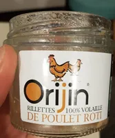 Rillettes de poulet rôti bio