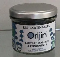 Tartare d’algues et condiments