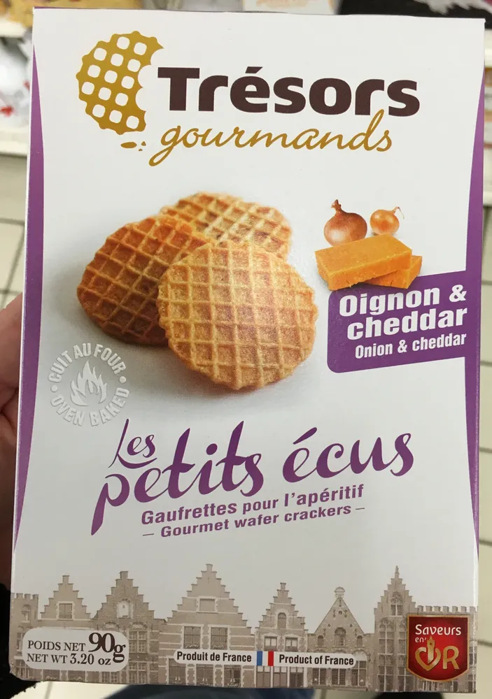 Les Petits Écus Oignon & Cheddar