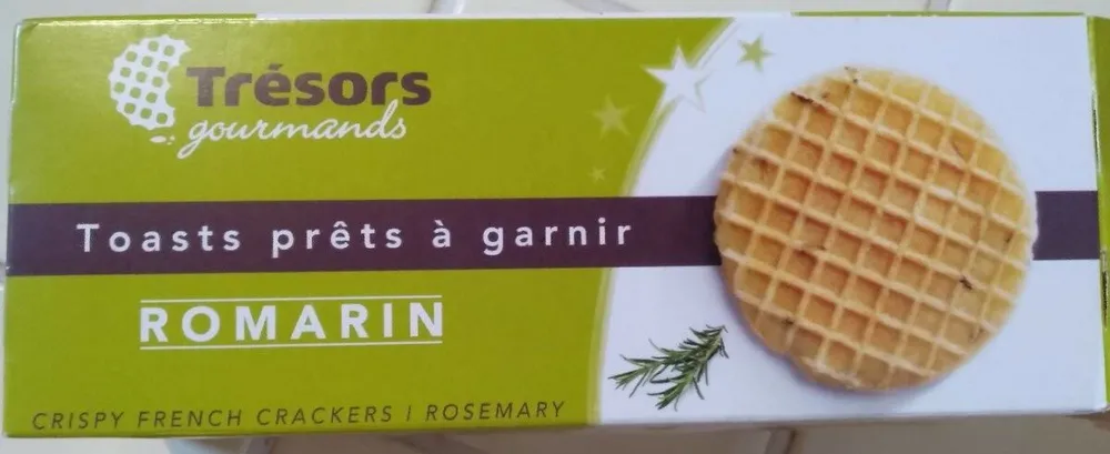 Toasts prets a garnir romarin