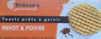 Toasts prêts à garnir pavot & poivre