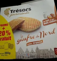 La gaufre du Nord fourrée vergeoise