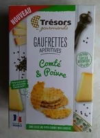 Gaufrettes Apéritives Comté&Poivre