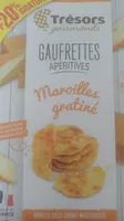 Gaufrettes aperitives Maroilles gratiné