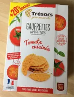 Gaufrettes apéritives Tomate cuisinée
