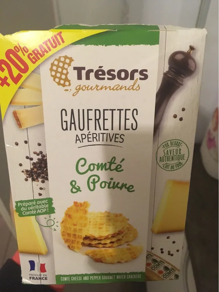 Gaufrettes apéritives