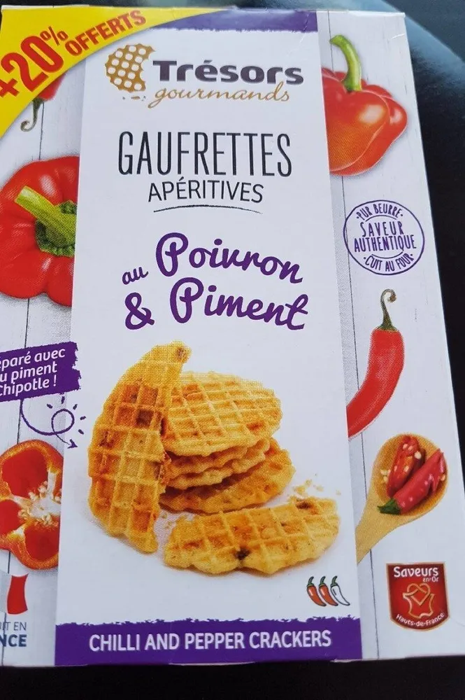 Gaufrettes aperitives