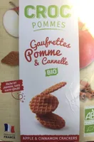 Gaufrettes Pomme & Cannelle Bio