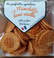 Gaufrettes apéritives mimolette