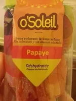 Papaye déshydratée