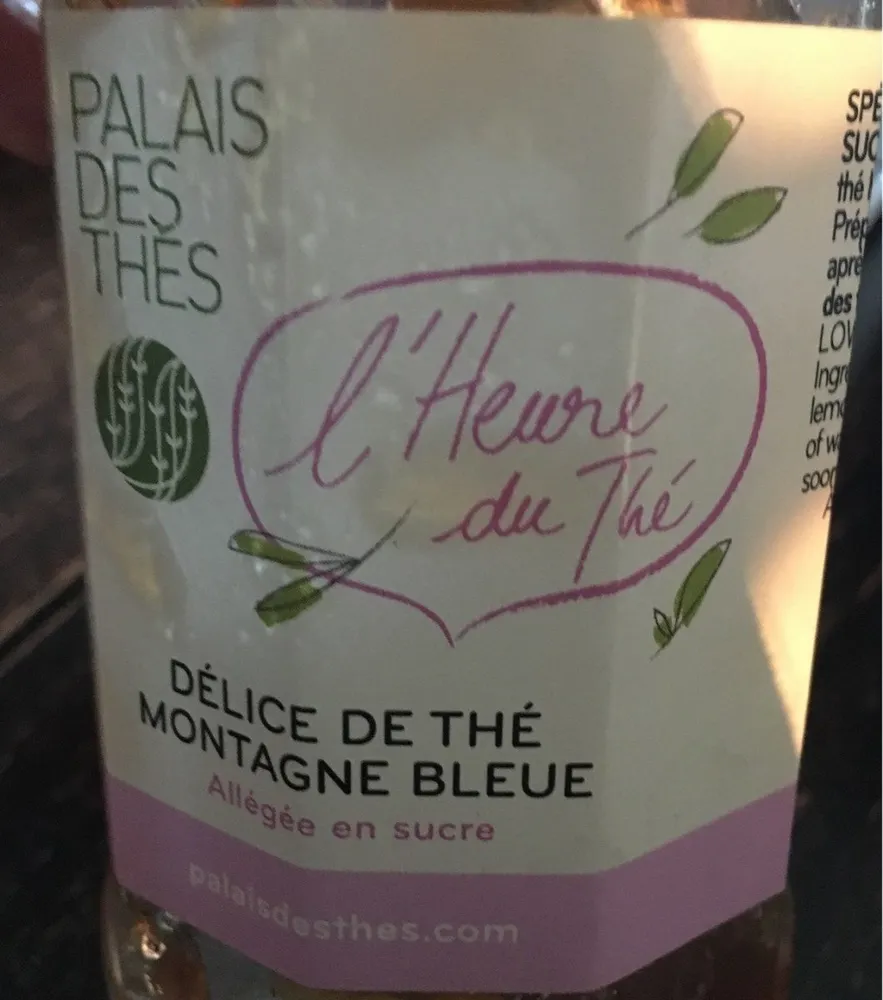 Délice de thé - Montagne bleue