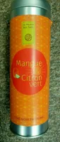 Thé noir parfumé "Mangue & Citron vert"
