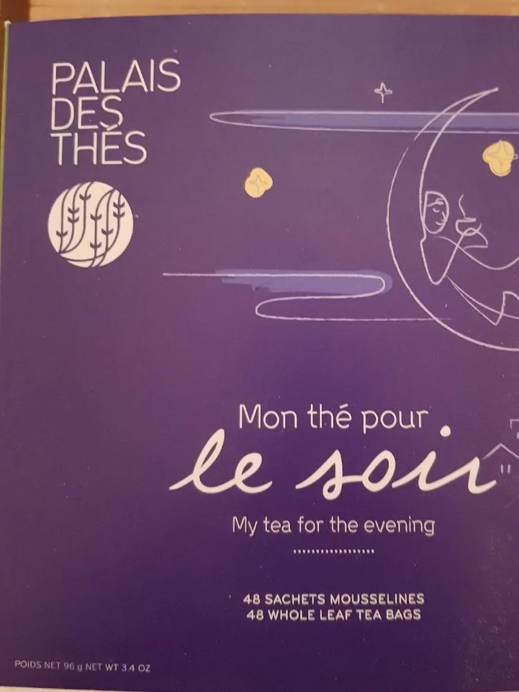 Mon thé pour le soir