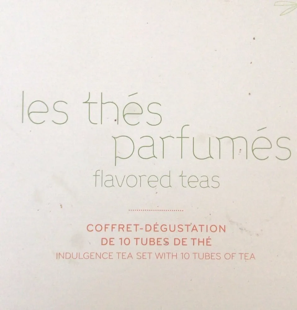 Palais Des ThÃ©s Flavored Teas Indulgence Tea Set W / Te Tea