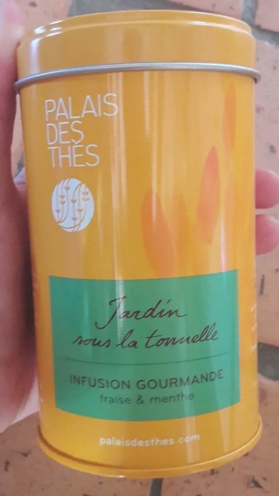 Infusion fraise menthe