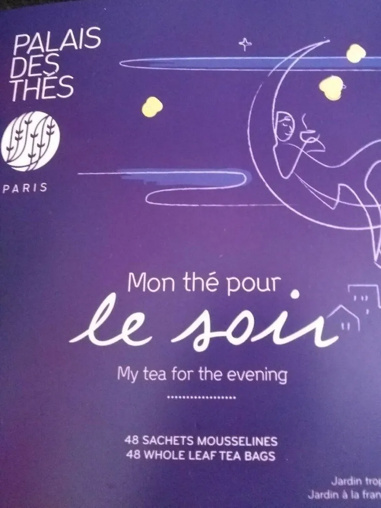 Mon thé pour le soir