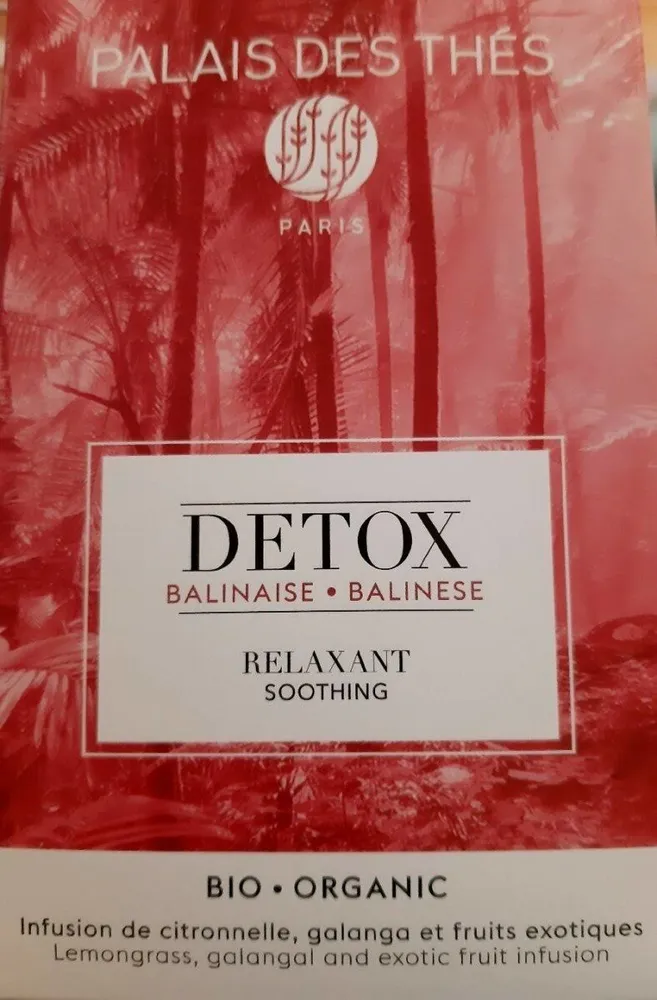 Infusion DETOX Balinaise