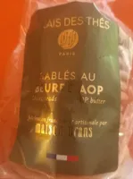 Sablés au beurre aop