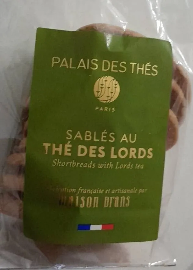 Sablés au thé des Lords