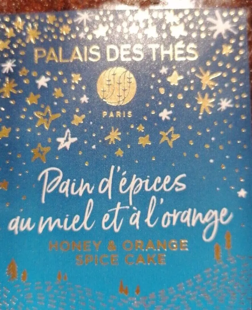 Pain d'épices au miel et à l'orange