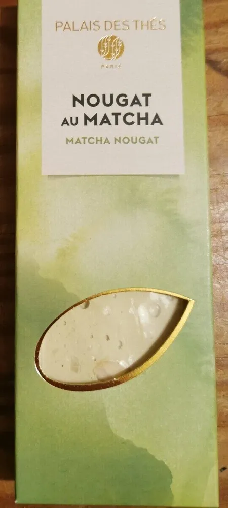 NOUGAT AU MATCHA
