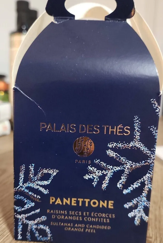 PANETTONE RAISINS SECS ET ÉCORCES D'ORANGES CONFITES SULTANAS AND CANDIDED ORANGE PEEL