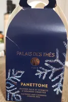 PANETTONE RAISINS SECS ET ÉCORCES D'ORANGES CONFITES SULTANAS AND CANDIDED ORANGE PEEL