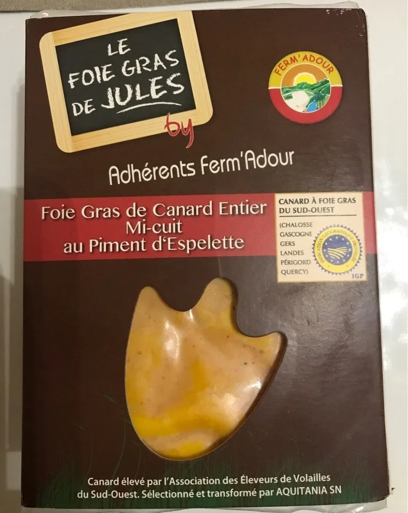Le foie gras de jules
