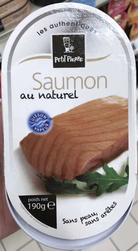 Saumon au naturel