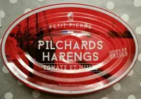 Petit Pierre Pilchards hareng tomate et huile
