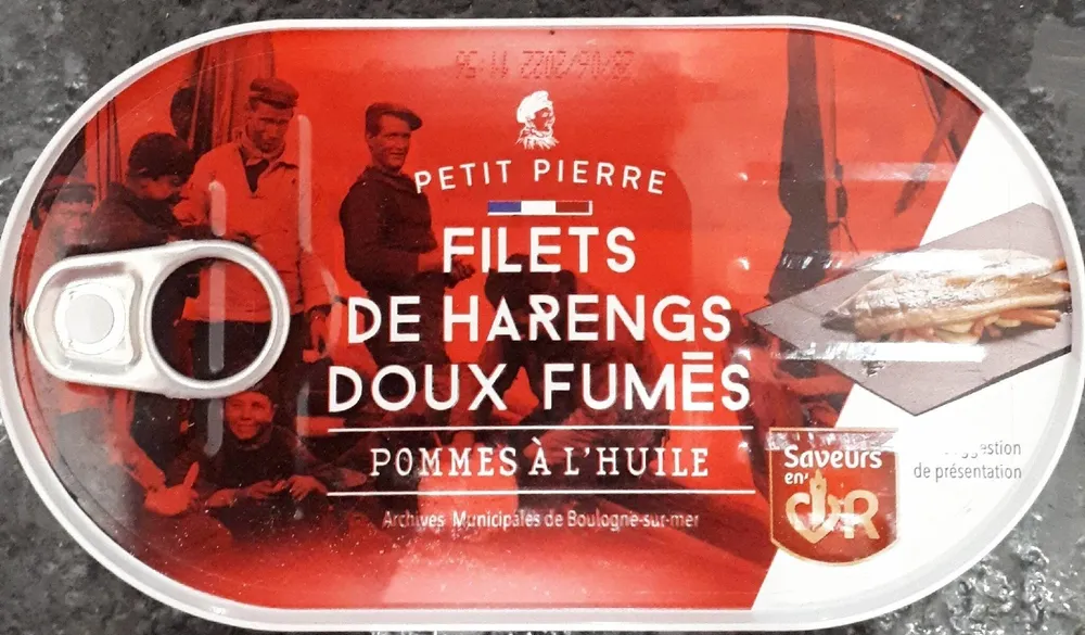 Filets de harengs doux fumés