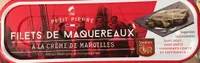 Filets de maquereaux à la crème de maroilles