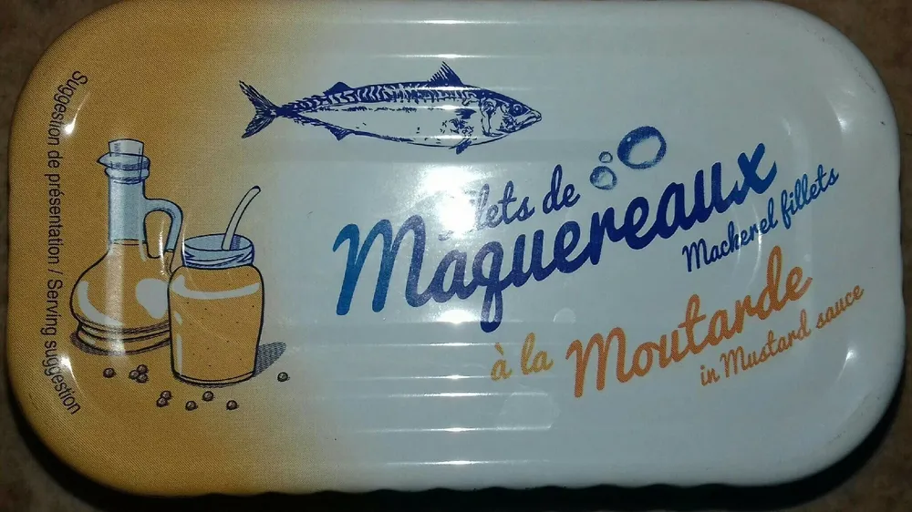 Filet de maquereaux à la moutarde