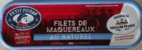 Filets de maquereaux au naturel