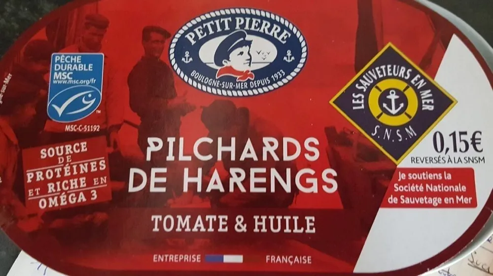 Pilchards de harengs