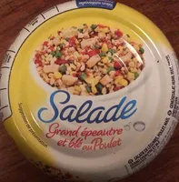 Salade grand epeautre et blé au poulet