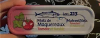 Filets de maquereaux tomates basilic